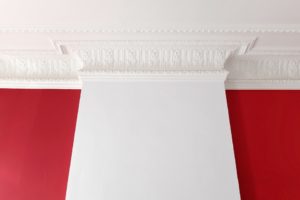 White Moulding Add Depth To A White Wall