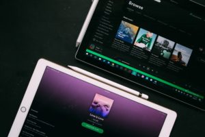Spotify Layout on ipads