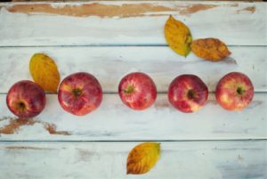 Apples on Display